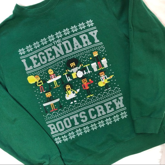 okayplayer Other - The Legendary Roots Crew Ugly Christmas Sweatshirt Holiday Sweater Okayplayer S